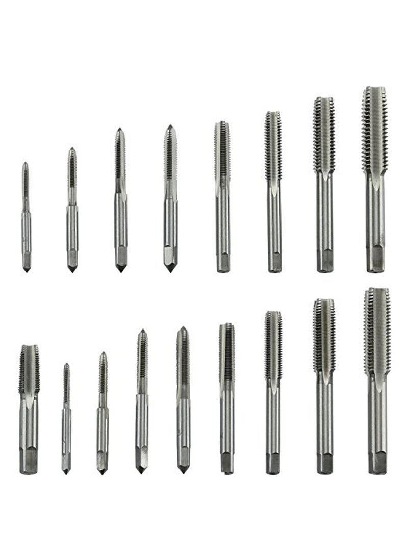 40Pcs Tap And Die Metric Set Nut & Bolt Screw Multi-function Thread Cutter Wrench Tools - Image 4