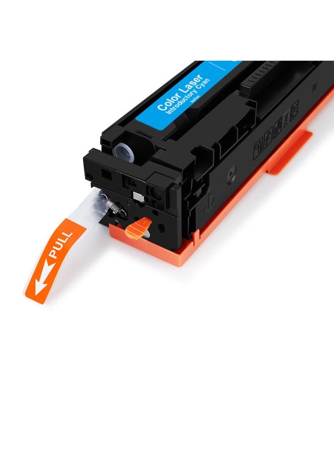 Befon Cf500a Cyan Toner Cartridge With Easy Powder Addition 202a Compatible With Hp M281fdw M254dw M254dn M254nw M280nw M281fdn Color Ink Cartridge Powder Cartridge With Chip - Image 5