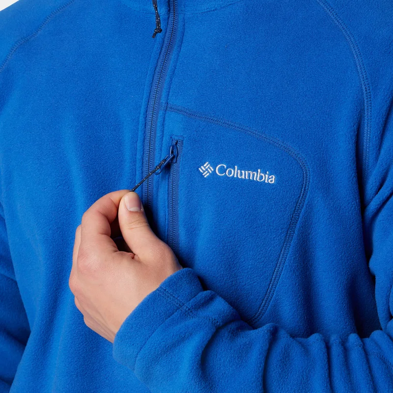 Columbia Blue Men's Fast Trek™ III Half Zip Fleece Jacket for Men | Best Price UAE