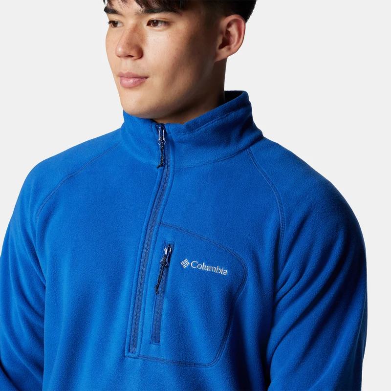 Columbia Blue Men's Fast Trek™ III Half Zip Fleece Jacket for Men | Best Price UAE