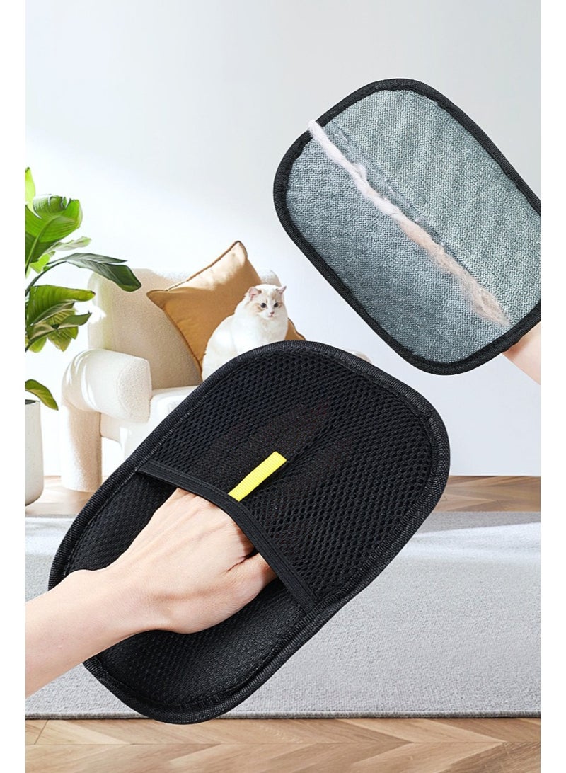 Pet Hair Remover Glove, Electrostatic Removal Gloves for Pet Hair, Pet Hair Remover Gloves for Dog & Cat, Reusable Pet Hair Remover Glove for Carpet, Couch, Clothing, Furniture,2pcs per pack - Image 4