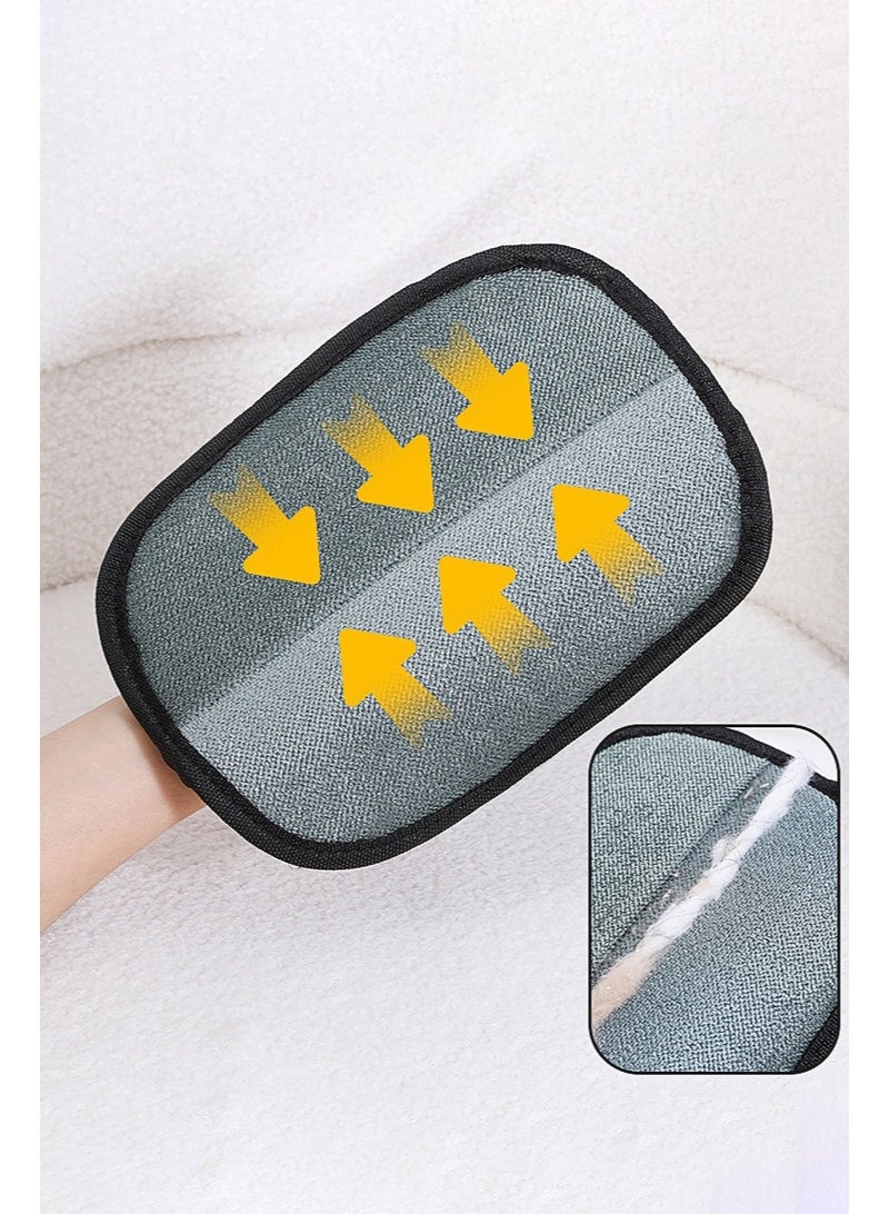 Pet Hair Remover Glove, Electrostatic Removal Gloves for Pet Hair, Pet Hair Remover Gloves for Dog & Cat, Reusable Pet Hair Remover Glove for Carpet, Couch, Clothing, Furniture,2pcs per pack - Image 5