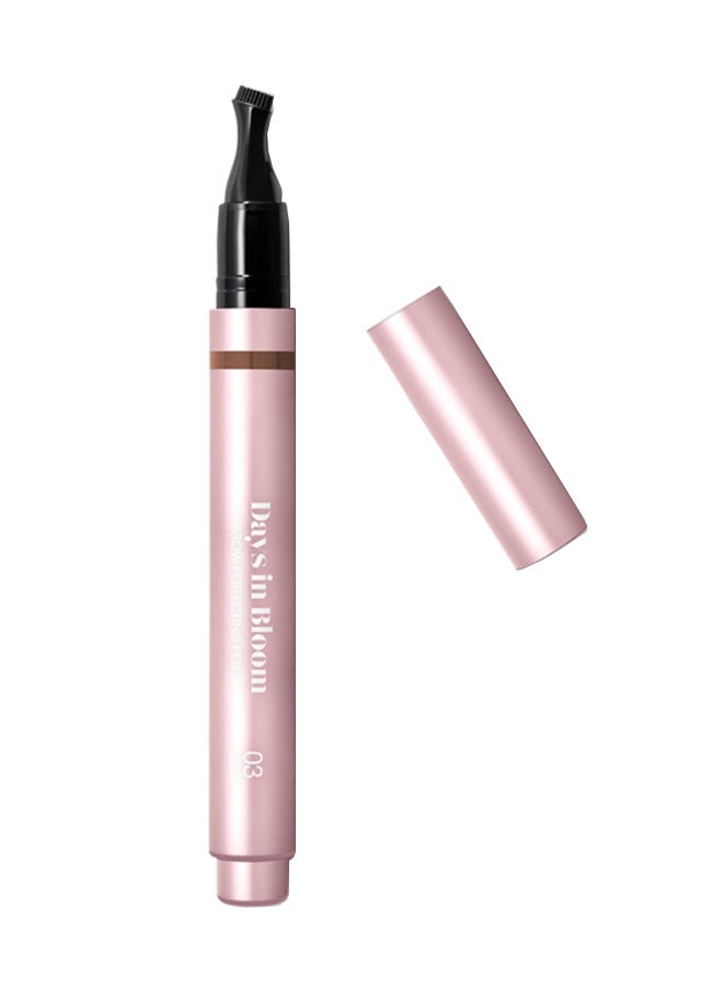 KIKO MILANO Days In Bloom Brow Perfecting Pen 03 Deep brunettes  - Image 1