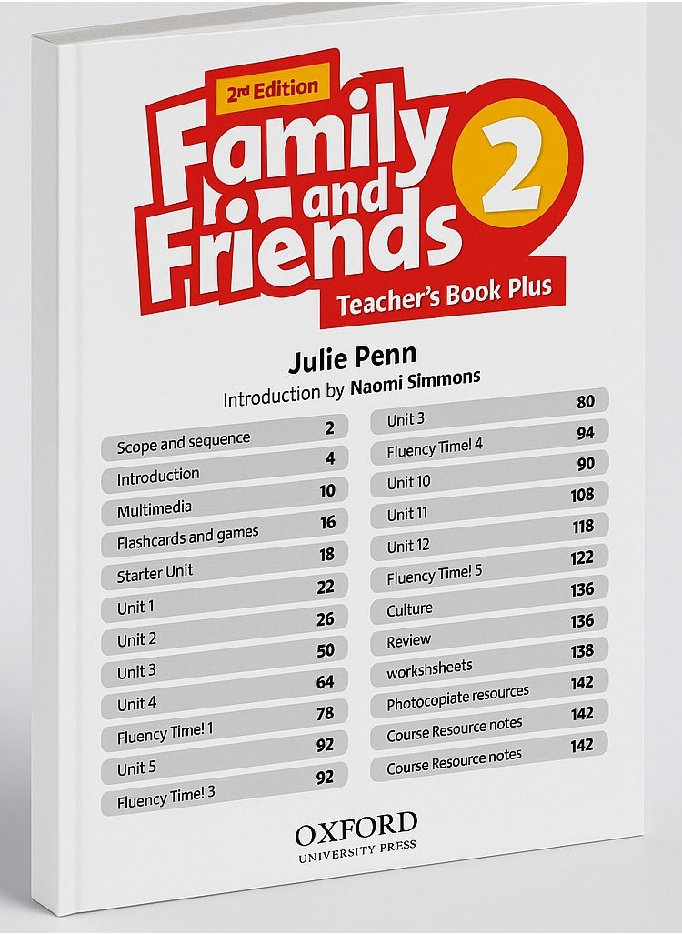 Family and Friends 2 (2nd Edition) – Teacher’s Book Plus  - Image 1