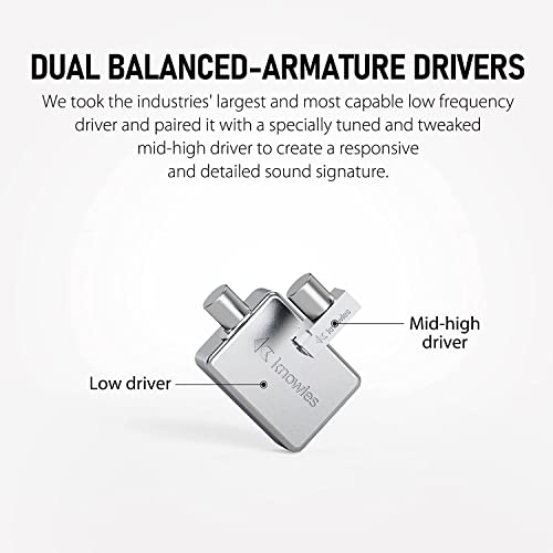 Xvive U4T9 Wireless in-Ear Monitor System with Dual Balanced-Armature Drivers IEM Earphone for Musician - Image 3