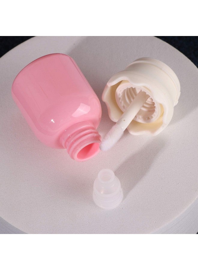 رونونز 20 قطعة من زجاجات الحليب الشفاف على شكل زجاجة ملمع شفاه قابلة لإعادة الاستخدام وقابلة لإعادة الملء، زجاجات أطفال شفافة أنبوب ملمع الشفاه 8 مل/0.27 أونصة - Image 3