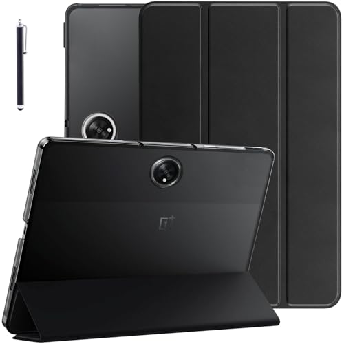 Robustrion Cover for OnePlus Pad Lite 11 inch Cover Case, Trifold Flip Cover Case for OnePlus Pad Lite Tablet Cover 11" with Translucent Back - Eiffel - Image 1
