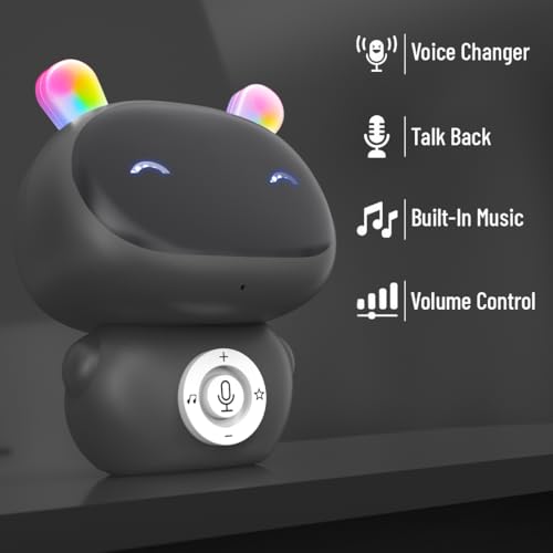 Mirana Mr. Robot | Smart Interactive Talkback Toy for Kids | USB Rechargeable Type-C | in-Built Music | Best Gift for Boys & Girls 2 3 4 5 6 7 8+ Years (Grey) - Image 3