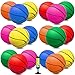 Oleitodh 18Pcs 5 Mini Basketball Balls Bulk Small Basketballs Set PVC Small Basketball for Over The Door Hoop Games Party Favors Indoor Outdoor Play Adults Kids Pool Beach Colorful - Image 2