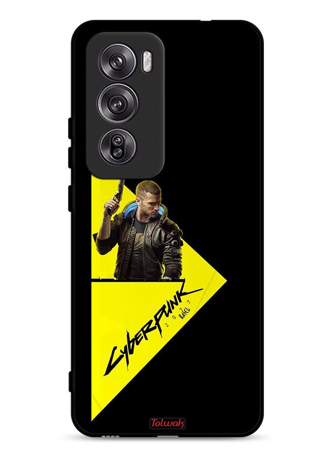 Tolwak Oppo Reno12 Pro 5G Protective Case Cover Cyberpunk 2077 - Image 1