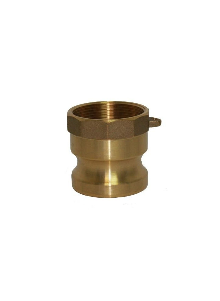 Brass Camlock Coupling Part A NPT (1-1/4'')  - Image 1