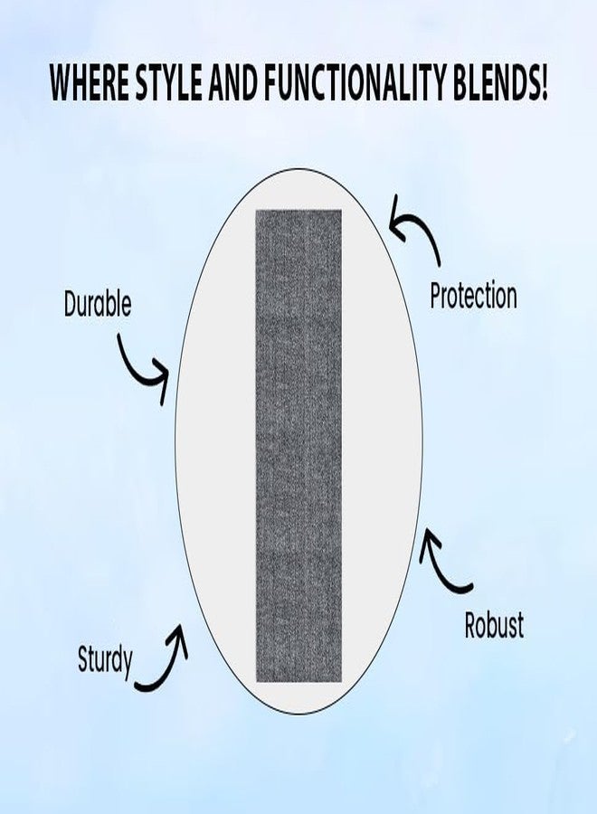 RIVUGJA Self-Adhesive Cat Scratching Mat Roll | Cuttable Furniture Protector Scratch Pad for Sofa, Wall & Door(3L x 0.6W Meters) - Image 3