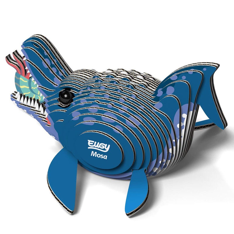 Eugy Mosasaurus Dinosaur 3D Puzzle  25 Piece Eco-Friendly Educational Toy Puzzles for Boys  Girls & Kids Ages 6+ - Image 3