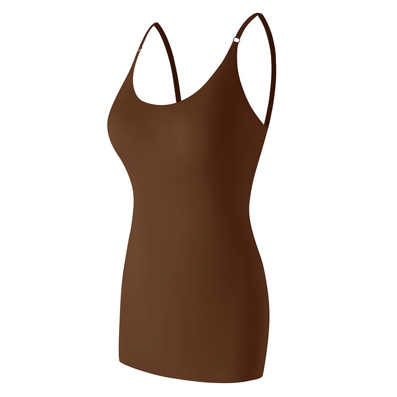 Zhanrun Specializes In Body Shaping Garments, Seamless Suspenders, V Neck, Light Shaping, Tummy Control, Butt-Covering Dress, Waist Tightening, Export - Image 1