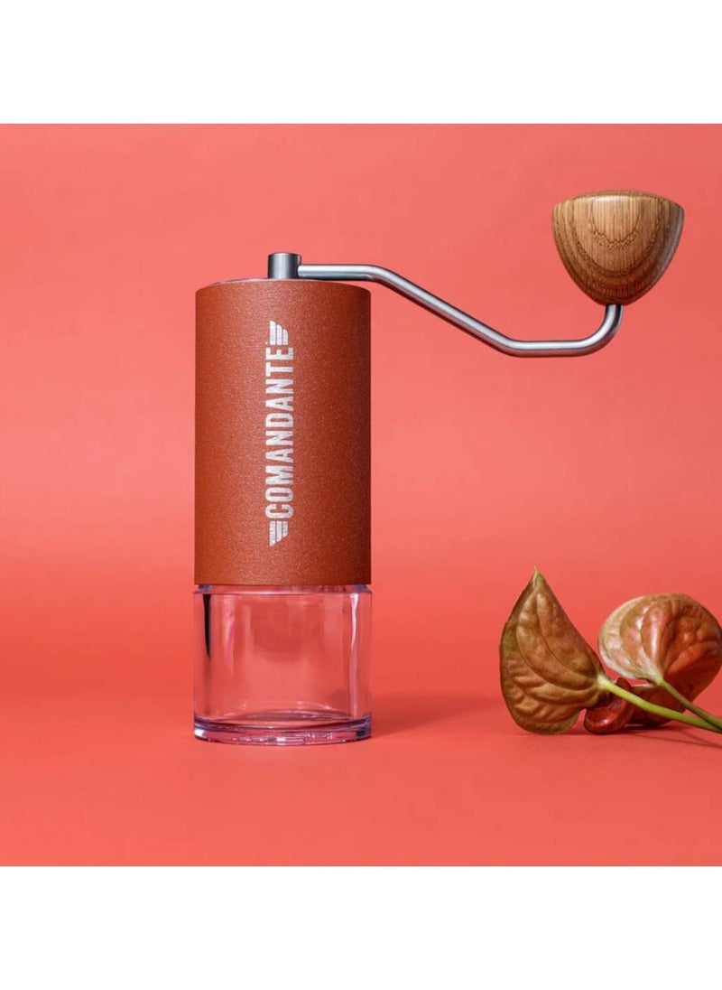 COMANDANTE C40 MK4 | Manual Coffee Grinder I Nitro Burrs I Portable and Compact I Sunset  - Image 2