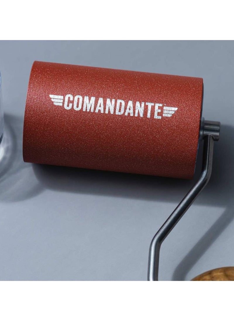 COMANDANTE C40 MK4 | Manual Coffee Grinder I Nitro Burrs I Portable and Compact I Sunset  - Image 5