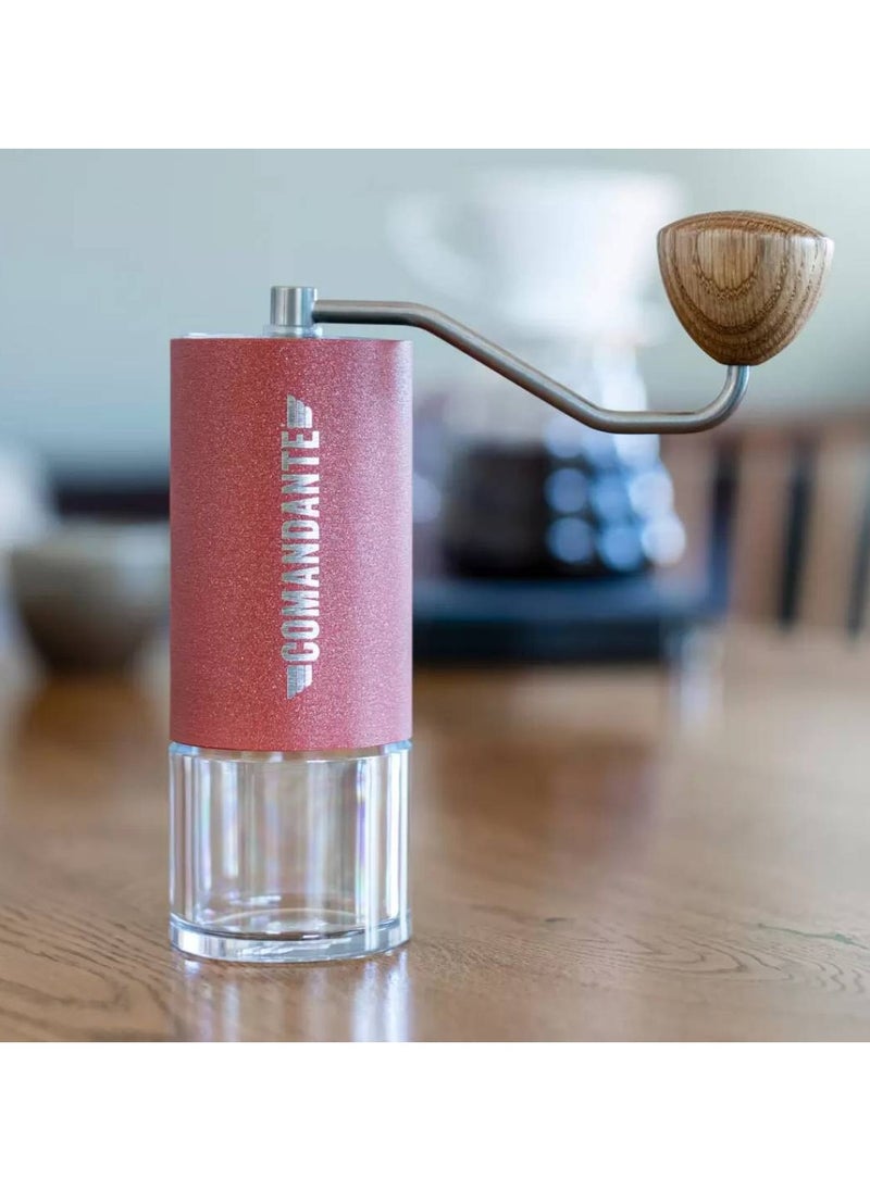 COMANDANTE C40 MK4 | Manual Coffee Grinder I Nitro Burrs I Portable and Compact I Sunset  - Image 3