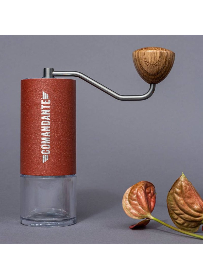 COMANDANTE C40 MK4 | Manual Coffee Grinder I Nitro Burrs I Portable and Compact I Sunset  - Image 4