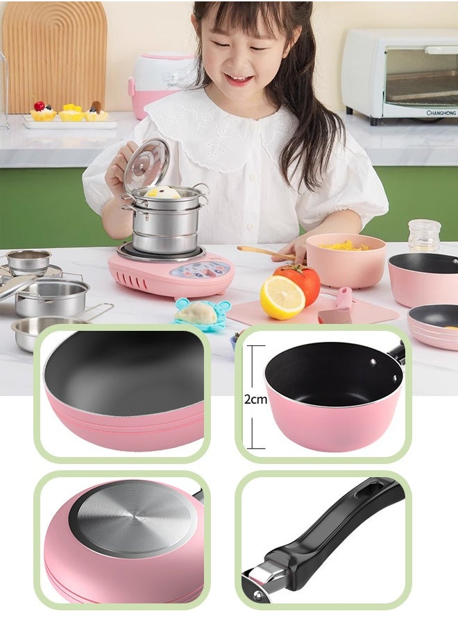 22 pcs A mini kitchen set for real cooking - the complete little chef's playset for kids and babies to learn and play