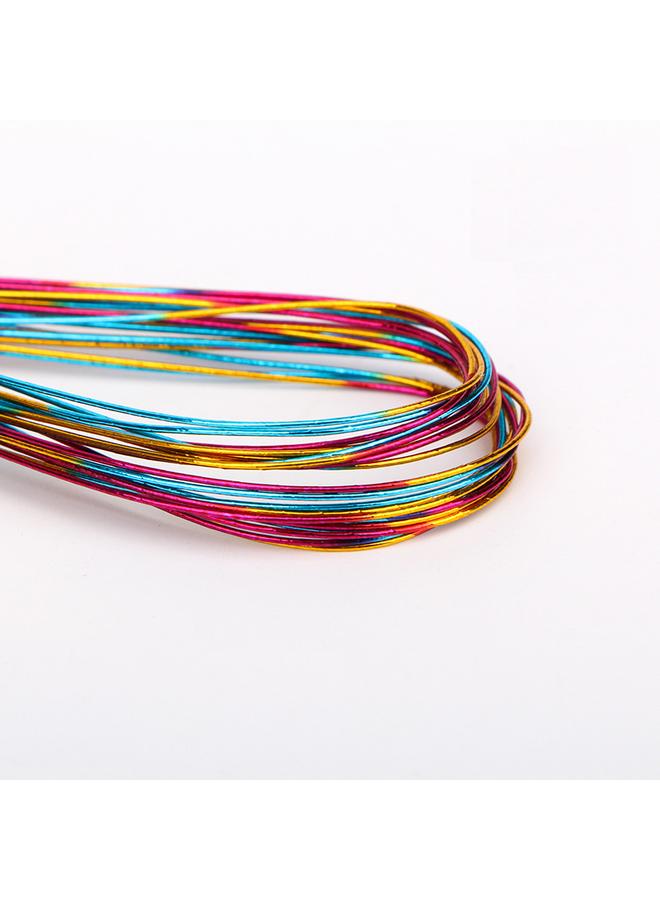 Bluejw Postage No. 22 No. 24 Color Fine Wire Mesh Flower Material Color Soft Tie Line DIY Handmade Flower Art Iron Ficus - Image 1