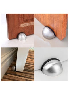 Duravel Stainless Steel Half Round Door Stopper with Rubber Bumper, Pack of 4 - pzsku/Z20DC39F41DACAEF64BCDZ/45/_/1740482408/2c38924e-b370-4701-b0d6-6062478e5fcd