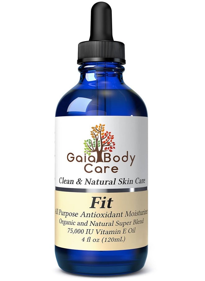 Gaia Body Care - Organic Vitamin E Oil 75000 Iu Body Oil For Dry Skinvitamin E Oil For Scars Hair Bath Oil4 Ounces - Image 1