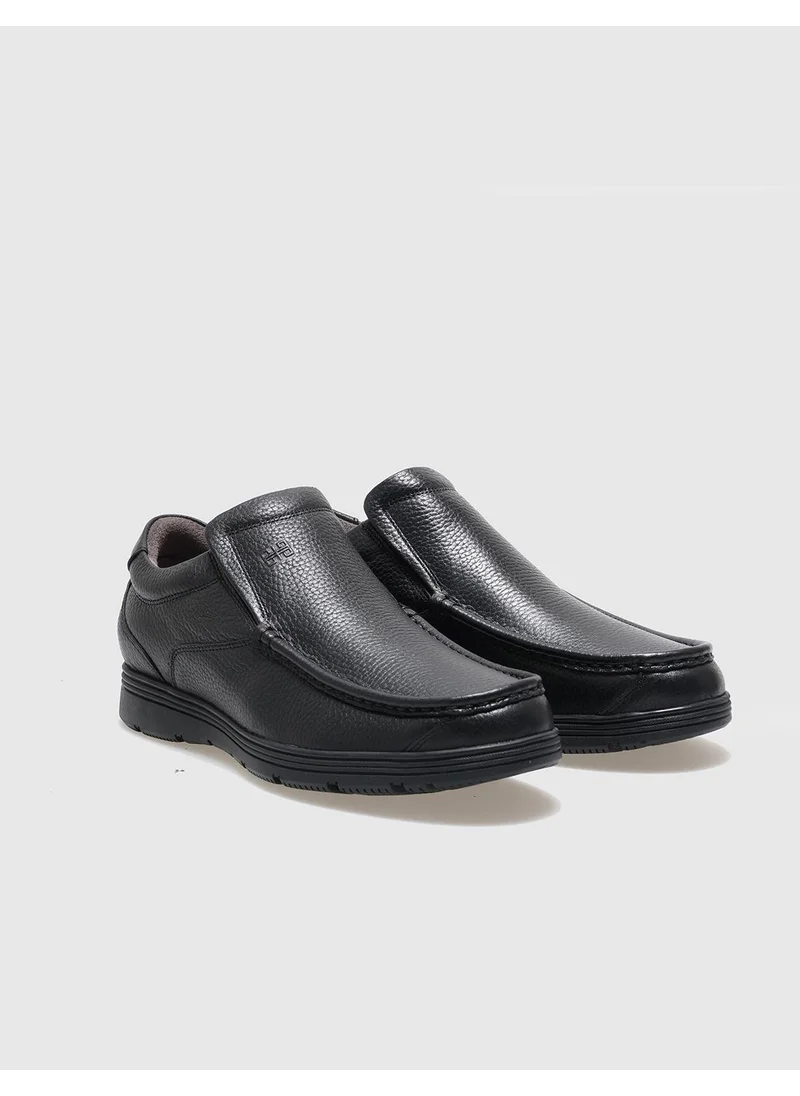 كاباني Leather Black Men's Casual Shoes