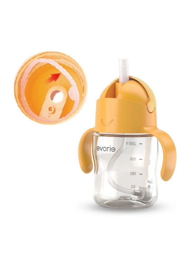 Evorie Replacement Silicone Gasket Sealing Ring Sippy Cup Toddler Weighted Straw Water Bottle (7 Oz)