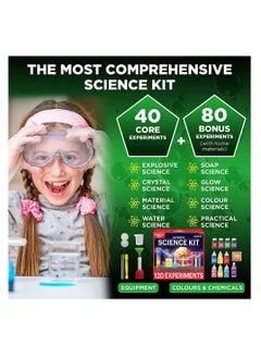 Einstein Box مجموعة آينشتاين بوكس للتجارب العلمية للأطفال من سن 8 إلى 12 إلى 14 عامًا | مشاريع العلوم والتكنولوجيا والهندسة والرياضيات (STEM) للأطفال من سن 8 إلى 12 عامًا | ألعاب العلوم والتكنولوجيا والهندسة والرياضيات | مجموعة أدوات الكيمياء للأطفال من عمر 8-10-12-14 سنة  - Image 3