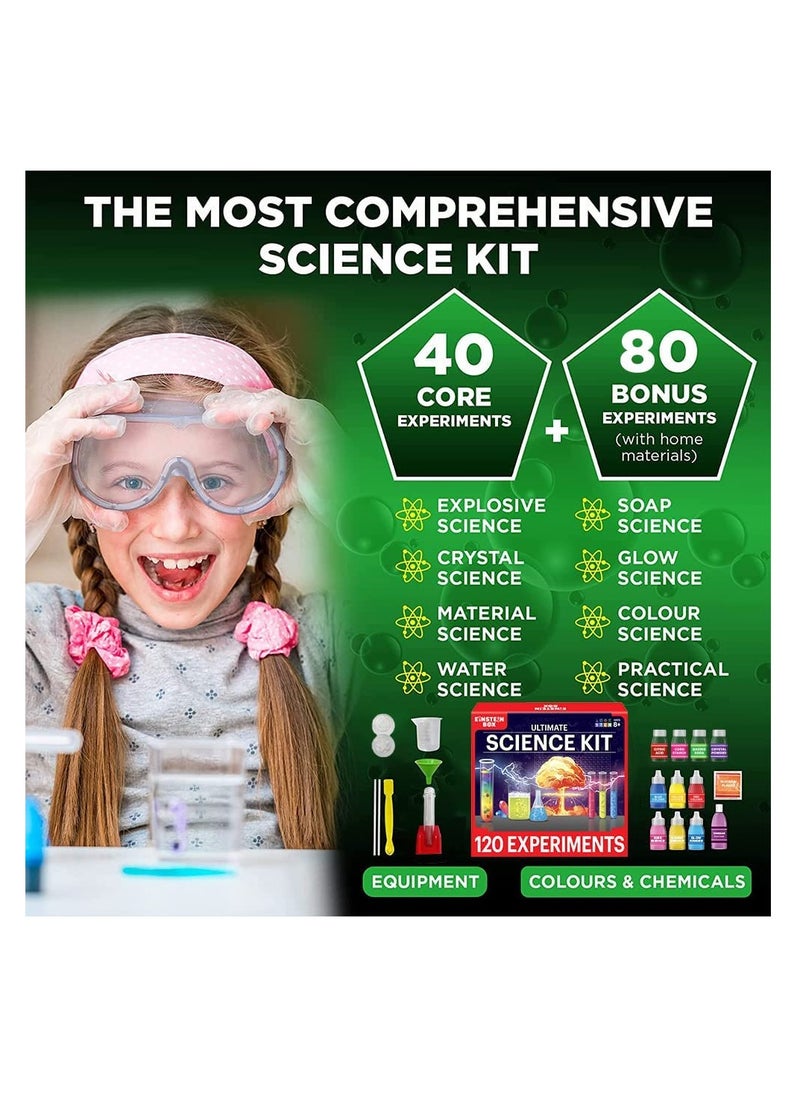 Einstein Box - Einstein Box Science Experiment Kit for Kids Age 8-12-14 | STEM Projects for Kids Age 8-12 | STEM Toys | Chemistry Kit Set for 8-10-12-14 Year Olds - Image 1