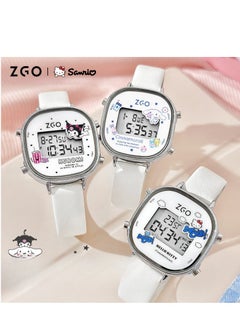 ZGO Co Branded Student Gift Waterproof Night Light Multifunctional Sports Electronic Watch  - Image 3