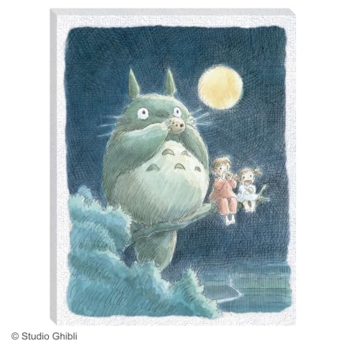 Ensky My Neighbor Totoro Chorus Under The Moonlight 366 Piece ArtBoard Jigsaw Puzzle Canvas Style - Image 1
