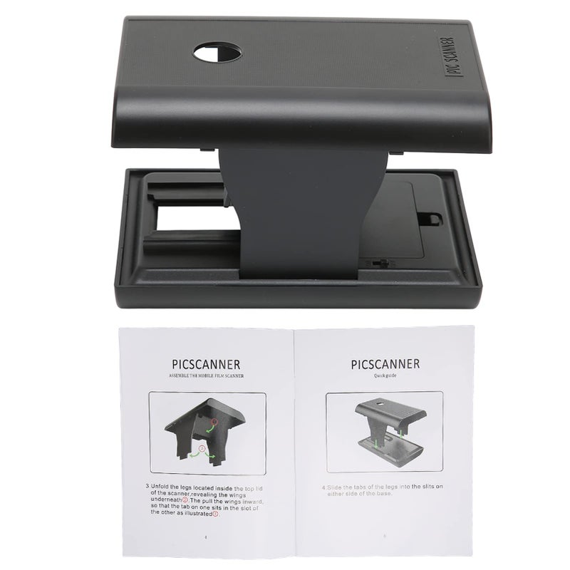 Portable Foldable 35MM 135MM Film Scanner Convert Negatives to JPEG with Free App LED Backlight for iOS Phone - Image 2