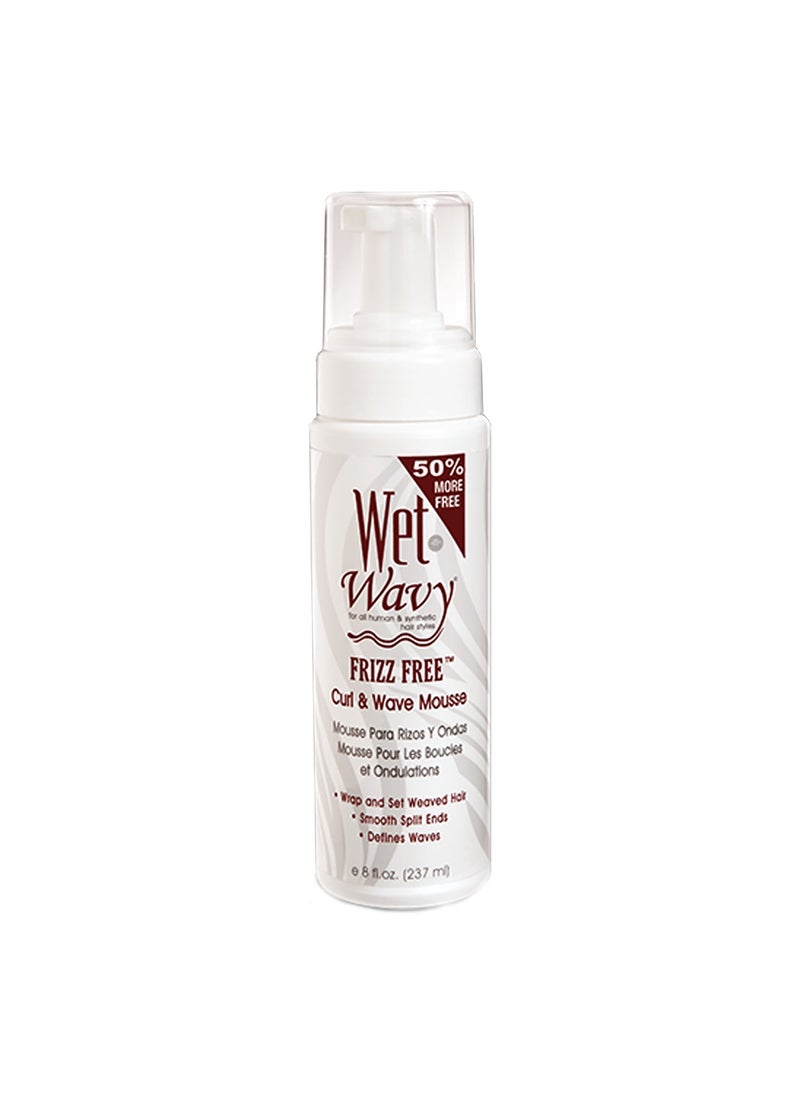 Wet n Wavy Curl Foam Mousse 8 Ounce 