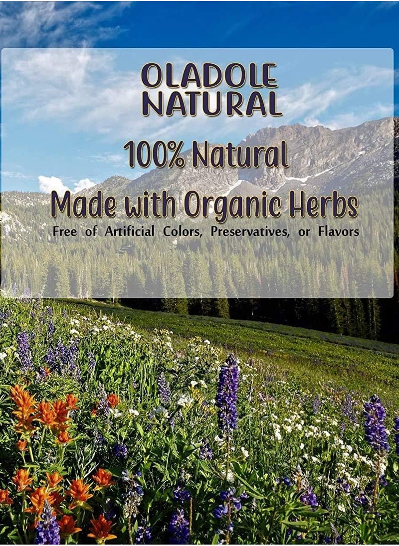 Oladole Natural Oladole Natural HIGH Potency SHILAJIT Extract 1000 mg Made with Organic Herbs Support Weight Management, and Increased Vigor and Vitality, 120 capsule  - Image 3