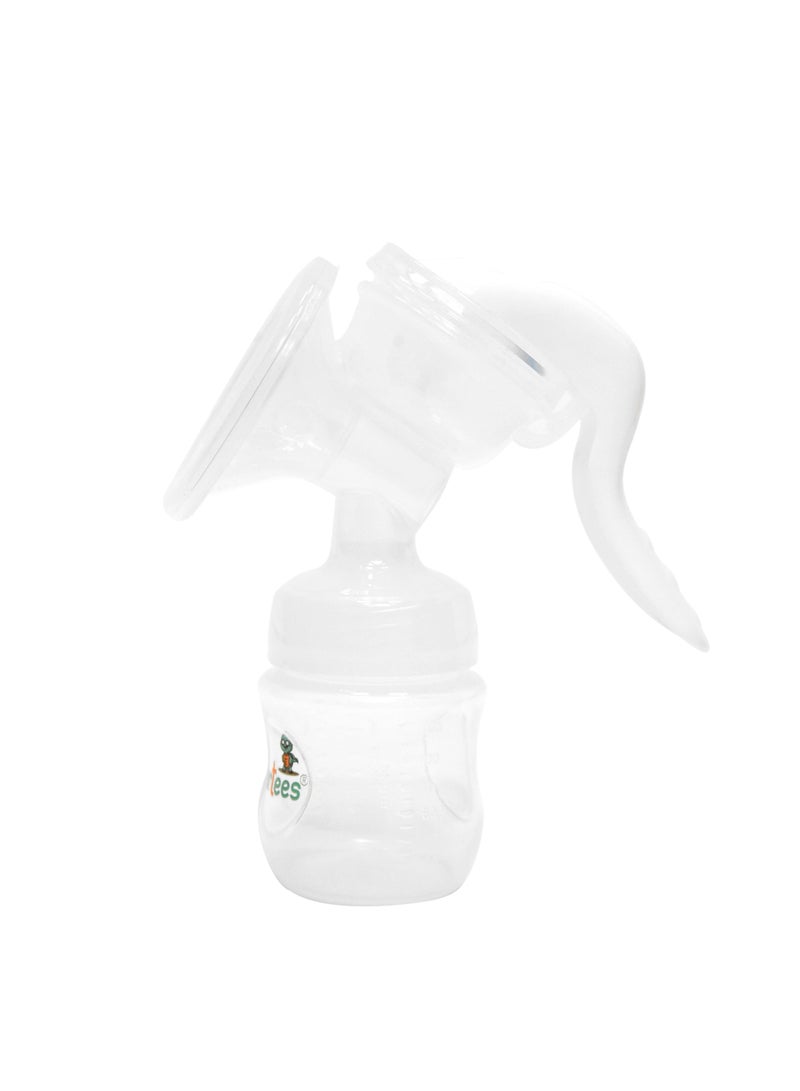 turtees Manual Silicone Breast Pump With Adjustable Suction And Accessories - Image 5
