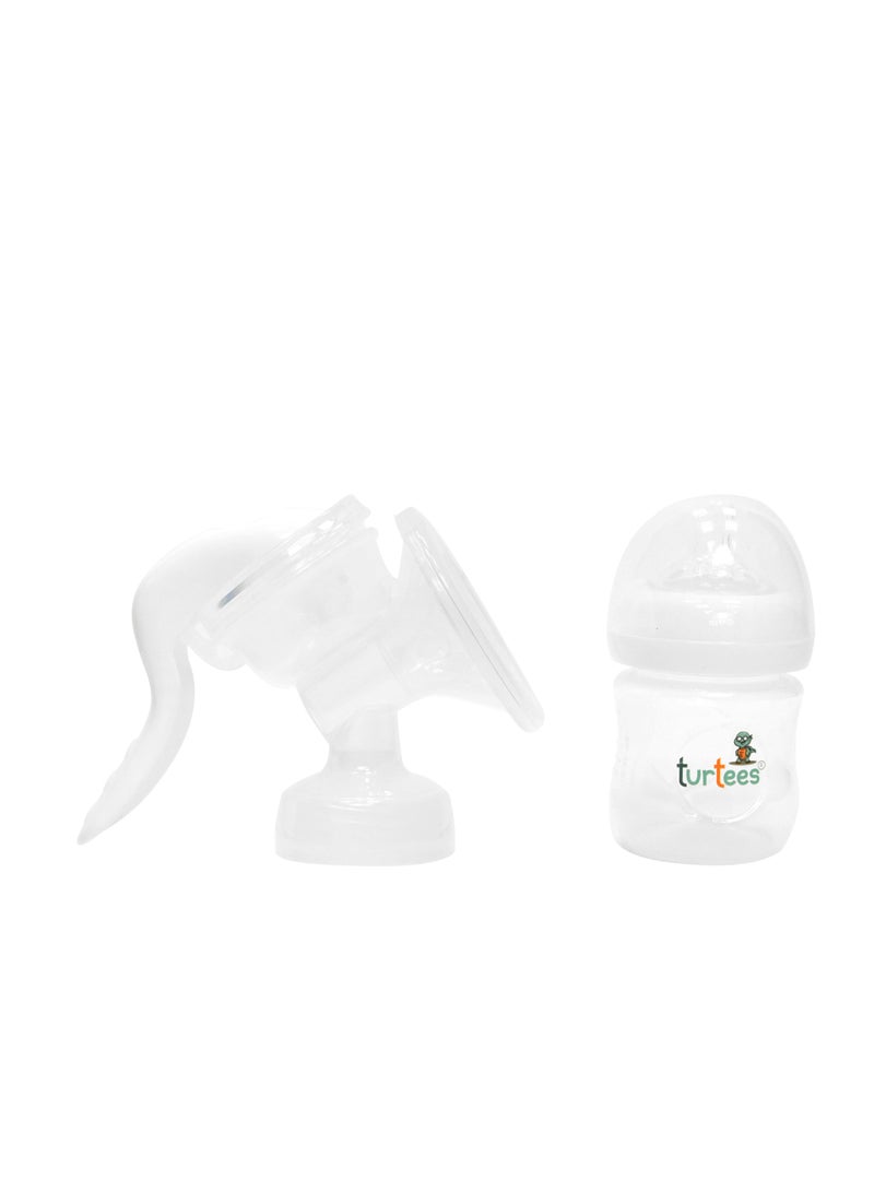 turtees Manual Silicone Breast Pump With Adjustable Suction And Accessories - Image 4