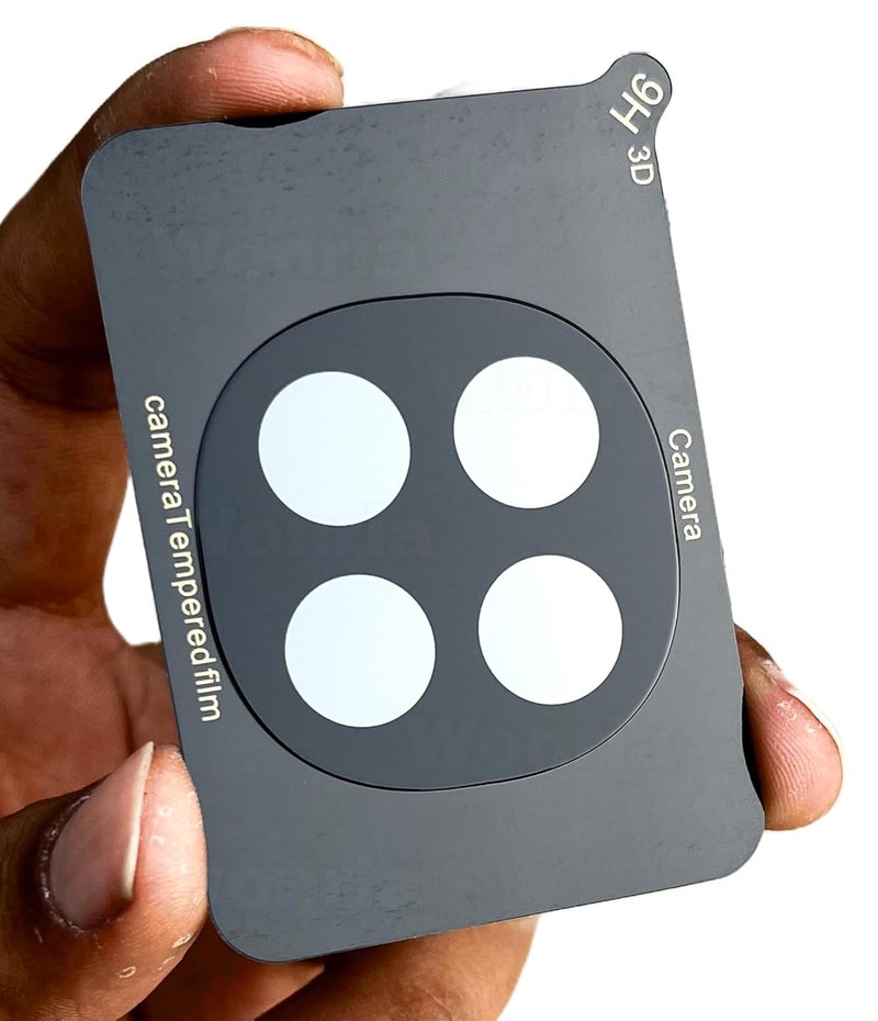 WonRia ® Pack 1- Back Camera Lens Protector for Oppo F29 5G Camera Lens Protector Guard [3D Premium] - Black - Image 1