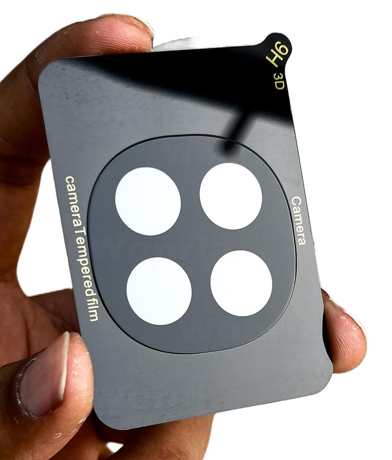 WonRia ® Pack 1- Back Camera Lens Protector for Oppo F29 5G Camera Lens Protector Guard [3D Premium] - Black - Image 3