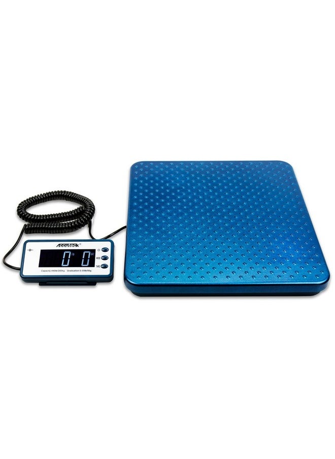 ACCUTECK - 440Lb Heavy Duty Digital Metal Industry Shipping Postal Scale W/C - Image 1
