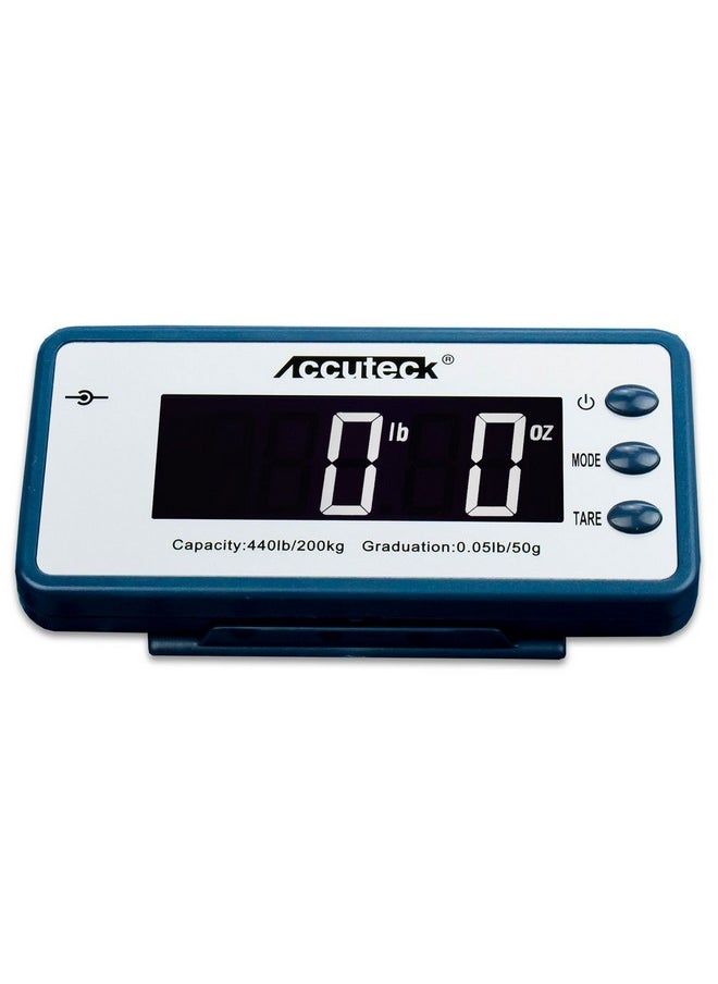 ACCUTECK - 440Lb Heavy Duty Digital Metal Industry Shipping Postal Scale W/C - Image 1