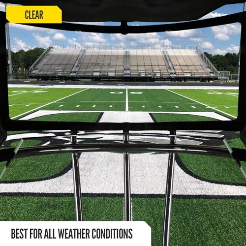 NXT NXTRND Nxtrnd VZR3 Football Visor, Curved Lens Technology, Fits Adult & Youth Football Helmets (Clear) - Image 5