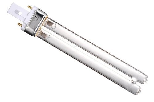 LSE Lighting 9W UV Bulb | Compatible with AquaTop UVE9, CF400, CF500, UVCP-9 | Square 2-Pin Base | Submersible & Canister UV Systems | Designed in USA - Image 1