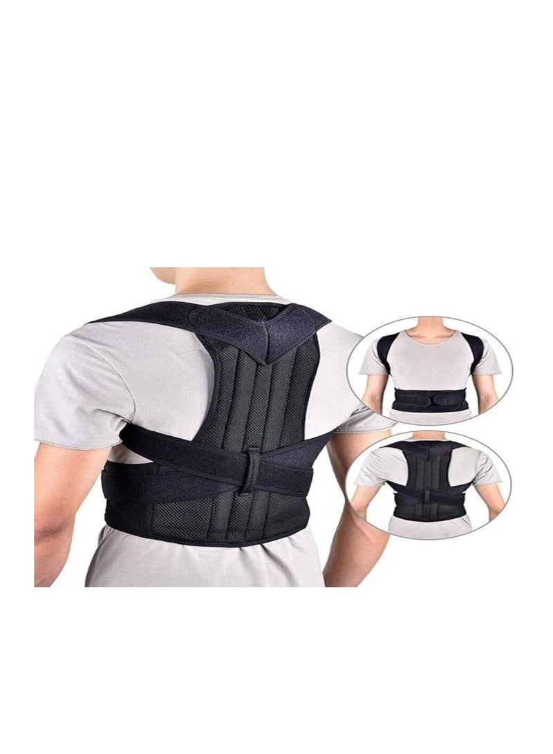 ريلاكس سمارت الرجال مرة أخرى مع دعم الأجهزة التقويمية ، corset ، قطني و دعم العمود الفقري XL - Image 1