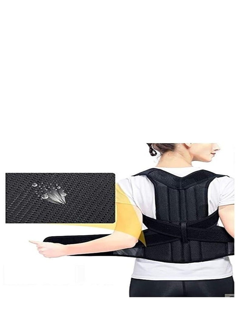 ريلاكس سمارت الرجال مرة أخرى مع دعم الأجهزة التقويمية ، corset ، قطني و دعم العمود الفقري XL - Image 3