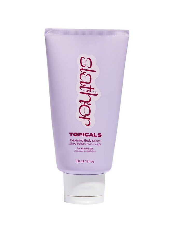 Topicals Slather Exfoliating Body Serum - With Retinol, Squalane, Urea and AHAs for Bumpy, Rough or Textured Skin - AHA Exfoliating Serum for Body (5 Fl Oz) - Image 1
