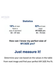 My Size Pro Ultra Thin Condoms 3 Pieces (57 Size) – Odorless, Long Lasting, Sustainable, Premium Quality for Maximum Comfort, Pleasure, and Sexual Health – Proper Fit Reduces Risks and Enhances Protection – Latex Men Condoms Available in Multiple Sizes (45 to 72)  - Image 5