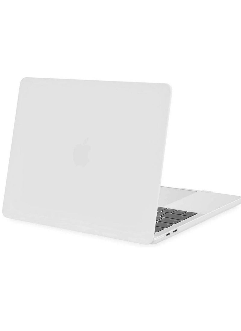 MacBook Air 13 Inch Case 2017 2016 2015 Older Version A1466 A1369 Soft Touch Hard Shell Cover For White