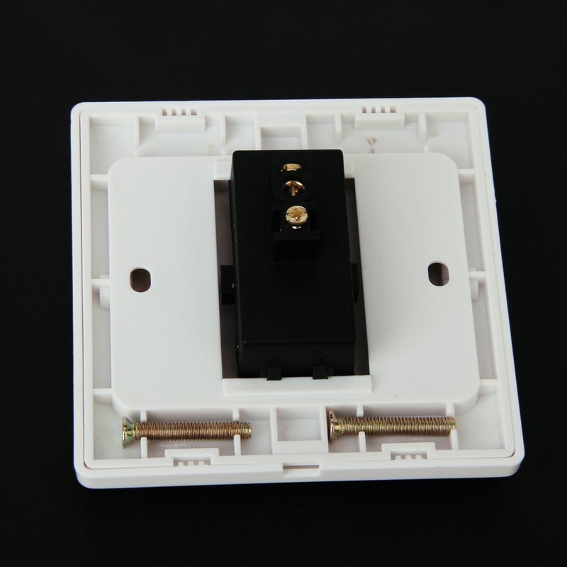 Bectro زر خروج دفع من البلاستيك المقاوم للحريق للتحكم في الوصول الكهربائي (أبيض، 86x86 مم) - Image 3