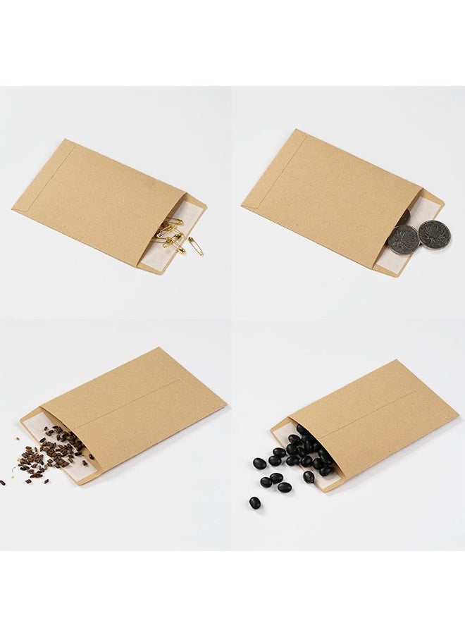 Beyond Brown Coin Envelopes, Envelope Mailers, Kraft Self Adhesive Seed Envelopes for Small Items Parts, Wages, Notes, Beads, Garden, Office (50 Pack)  - Image 5